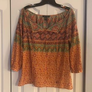 Ralph Lauren Peasant Top